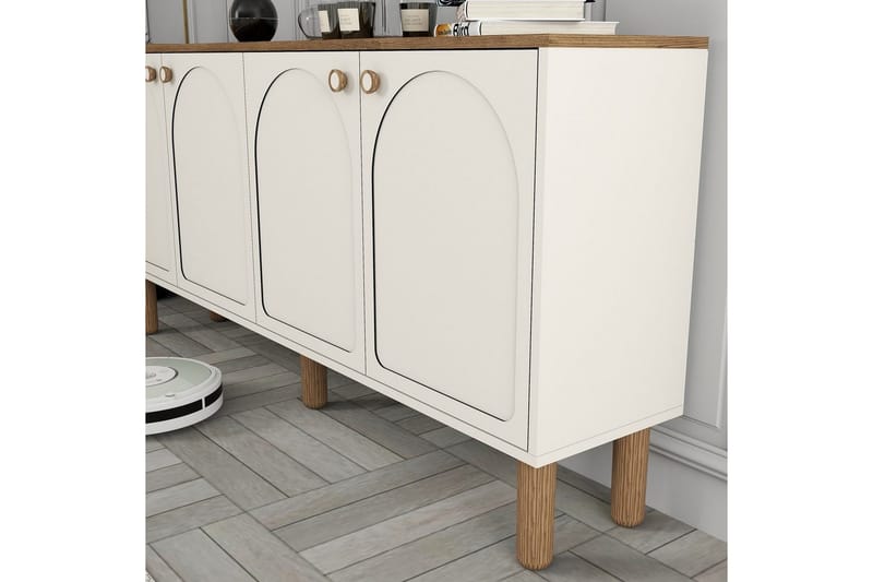 Boheemi konsolipöytä 180 cm - Beige - Huonekalut - Pöytä & ruokailuryhmä - Apupöytä & sivupöytä - Konsolipöytä