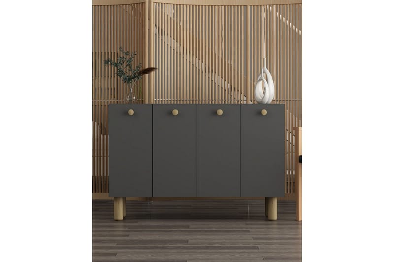 Bohem Konsolipöytä 120 cm - Antrasiitti/Ruskea - Huonekalut - Pöytä & ruokailuryhmä - Apupöytä & sivupöytä - Konsolipöytä