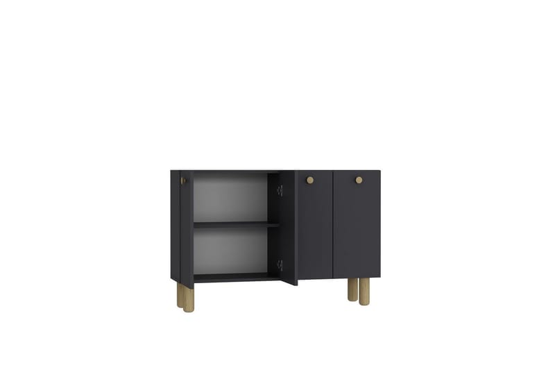 Bohem Konsolipöytä 120 cm - Antrasiitti/Ruskea - Huonekalut - Pöytä & ruokailuryhmä - Apupöytä & sivupöytä - Konsolipöytä