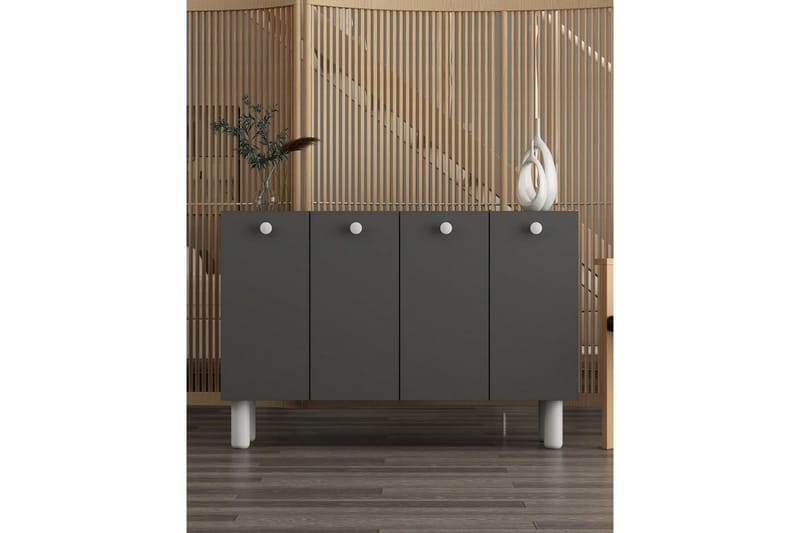 Bohem Konsolipöytä 120 cm - Antrasiitti/Valkoinen - Huonekalut - Pöytä & ruokailuryhmä - Apupöytä & sivupöytä - Konsolipöytä