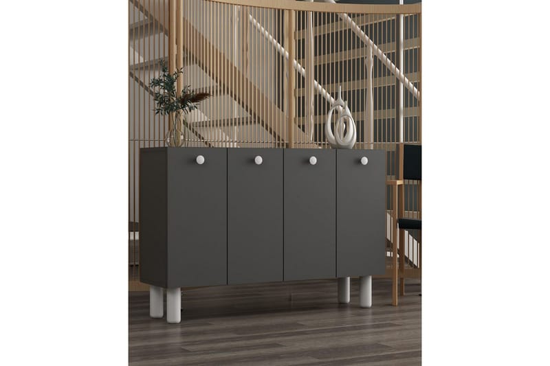 Bohem Konsolipöytä 120 cm - Antrasiitti/Valkoinen - Huonekalut - Pöytä & ruokailuryhmä - Apupöytä & sivupöytä - Konsolipöytä