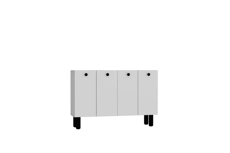 Bohem Konsolipöytä 120 cm - Valkoinen/Musta - Huonekalut - Pöytä & ruokailuryhmä - Apupöytä & sivupöytä - Konsolipöytä