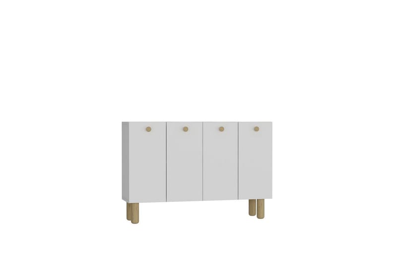 Bohem Konsolipöytä 120 cm - Valkoinen/Ruskea - Huonekalut - Pöytä & ruokailuryhmä - Apupöytä & sivupöytä - Konsolipöytä