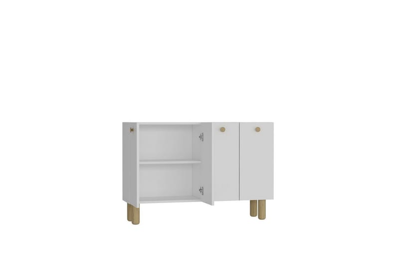 Bohem Konsolipöytä 120 cm - Valkoinen/Ruskea - Huonekalut - Pöytä & ruokailuryhmä - Apupöytä & sivupöytä - Konsolipöytä