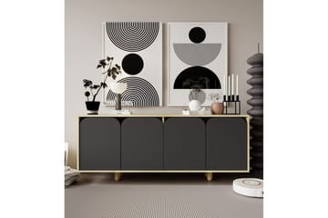 Bohem Konsolipöytä 180x150 cm - Ruskea/Antrasiitti - Huonekalut - Pöytä & ruokailuryhmä - Apupöytä & sivupöytä - Eteispöytä