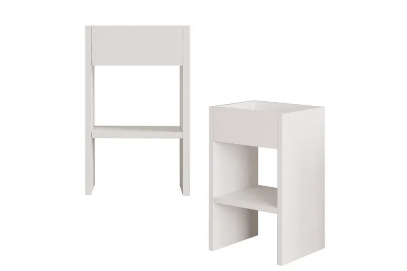 Brendale Sivupöytä 30 cm, Valkoinen