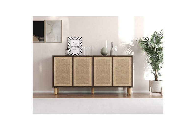 Breya Konsolipöytä 150 cm - Pähkinä - Huonekalut - Pöytä & ruokailuryhmä - Apupöytä & sivupöytä - Konsolipöytä