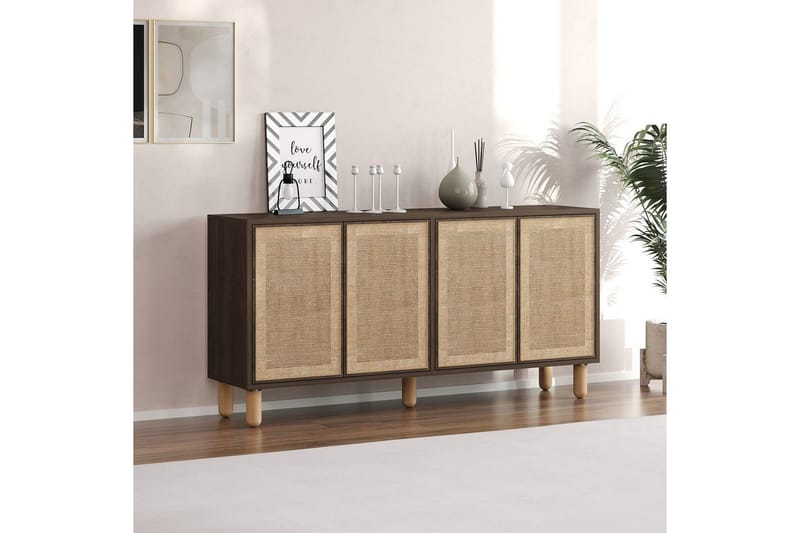 Breya Konsolipöytä 150 cm - Pähkinä - Huonekalut - Pöytä & ruokailuryhmä - Apupöytä & sivupöytä - Konsolipöytä