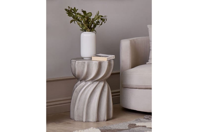 Brigge Sivupöytä 35 cm - Harmaa - Huonekalut - Pöytä & ruokailuryhmä - Apupöytä & sivupöytä - Tarjotinpöytä & pikkupöytä