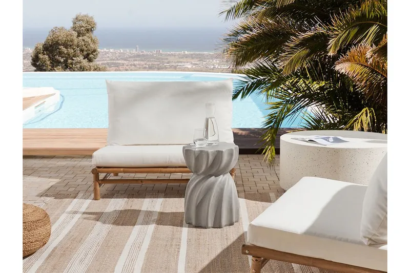 Brigge Sivupöytä 35 cm - Harmaa - Huonekalut - Pöytä & ruokailuryhmä - Apupöytä & sivupöytä - Tarjotinpöytä & pikkupöytä