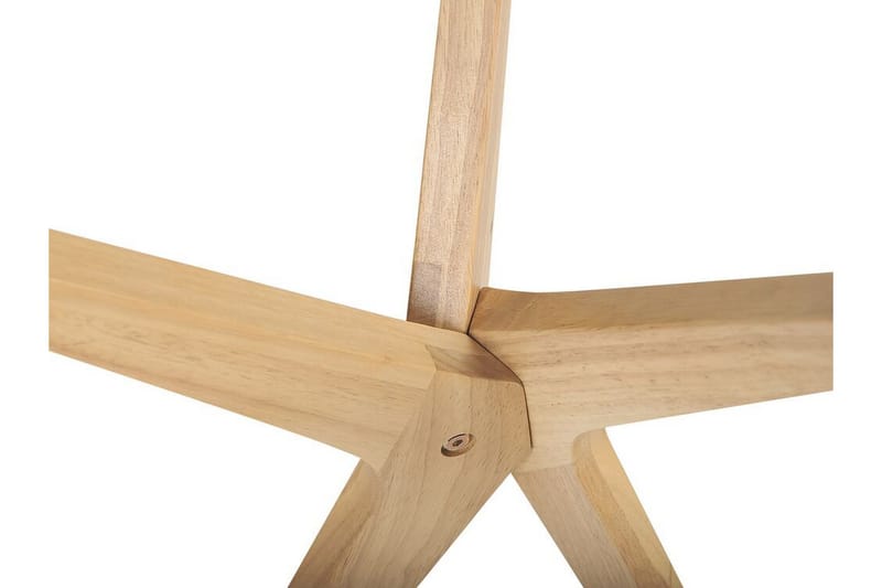 Brion Sivupöytä 45 cm - Läpinäkyvä/Vaalea puu - Huonekalut - Pöytä & ruokailuryhmä - Apupöytä & sivupöytä - Tarjotinpöytä & pikkupöytä