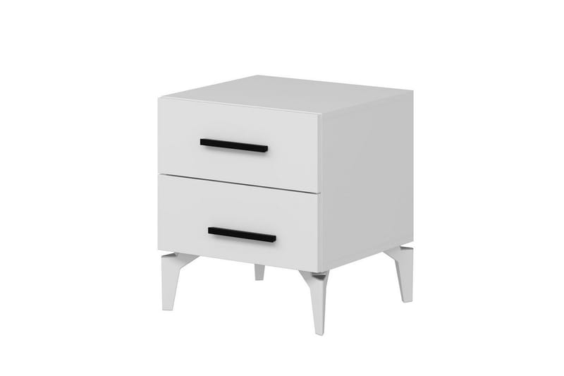 Ceylor Yöpöytä 50 cm - Valkoinen - Huonekalut - Pöytä & ruokailuryhmä - Apupöytä & sivupöytä - Yöpöytä