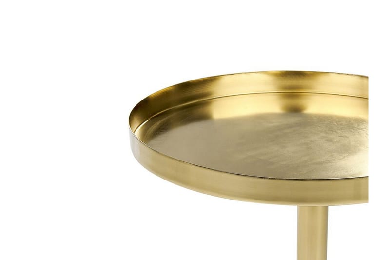 Charis Sivupöytä 36 cm - Kulta/Valkoinen - Huonekalut - Pöytä & ruokailuryhmä - Apupöytä & sivupöytä - Tarjotinpöytä & pikkupöytä