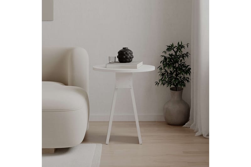 Chen Sivupöytä 42 cm - Valkoinen - Huonekalut - Pöytä & ruokailuryhmä - Apupöytä & sivupöytä - Tarjotinpöytä & pikkupöytä