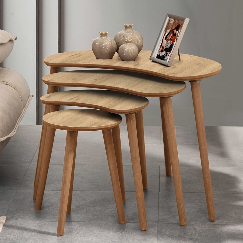 Childress sarjapöydät 68 cm - Huonekalut - Pöytä & ruokailuryhmä - Apupöytä & sivupöytä - Sarjapöytä