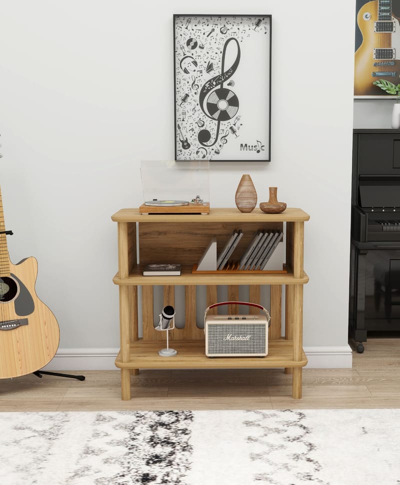 Clavor Sivupöytä 73 cm - Tammi - Huonekalut - Pöytä & ruokailuryhmä - Apupöytä & sivupöytä - Tarjotinpöytä & pikkupöytä