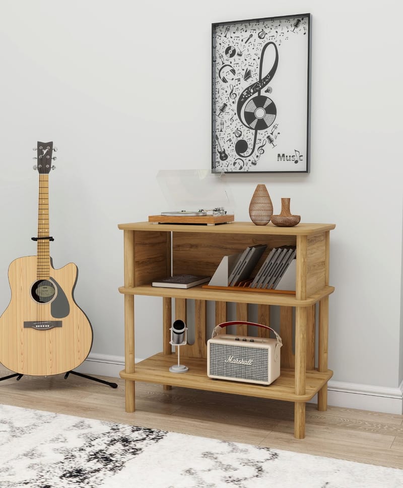 Clavor Sivupöytä 73 cm - Tammi - Huonekalut - Pöytä & ruokailuryhmä - Apupöytä & sivupöytä - Tarjotinpöytä & pikkupöytä