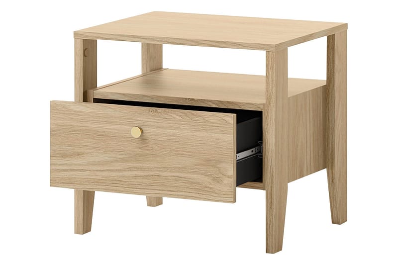 Cocorna Yöpöytä 50 cm - Beige - Huonekalut - Pöytä & ruokailuryhmä - Apupöytä & sivupöytä - Yöpöytä