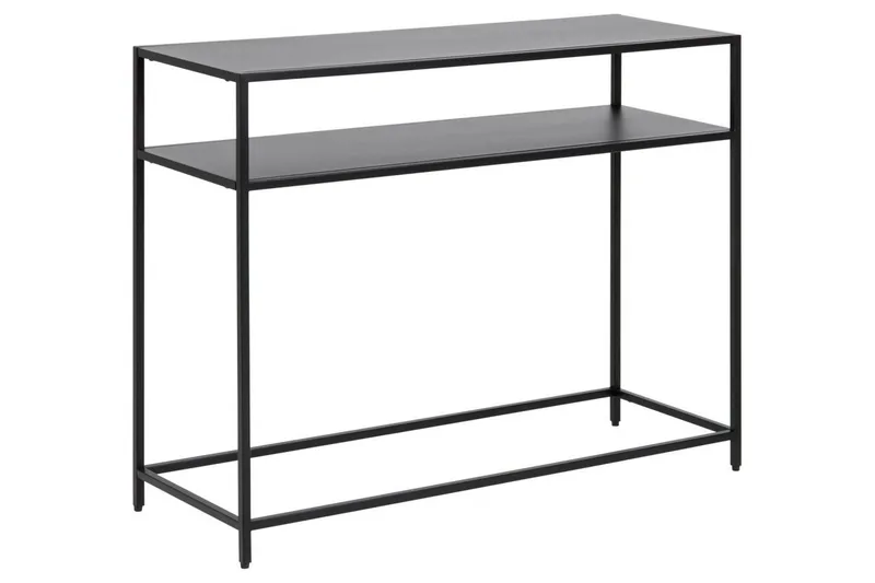 Crabtree Konsolipöytä 35 cm, Musta