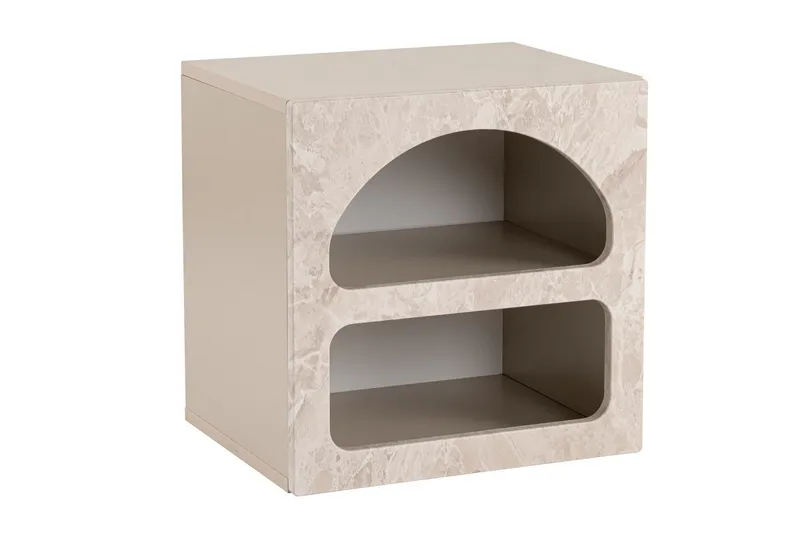 Dalim Yöpöytä 50 cm, Travertiini/Hiekkakivi