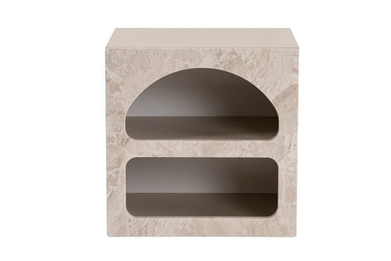 Dalim Yöpöytä 50 cm - Travertiini/Hiekkakivi - Huonekalut - Pöytä & ruokailuryhmä - Apupöytä & sivupöytä - Yöpöytä