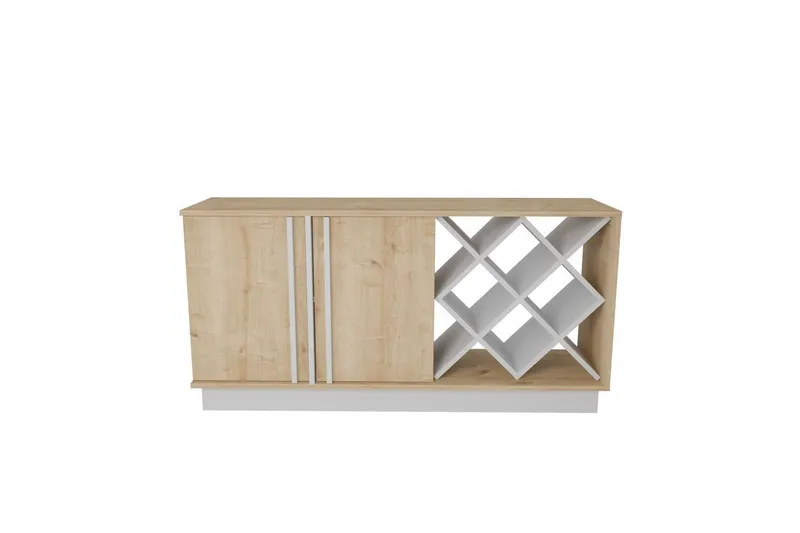 Dasina Konsolipöytä 148 cm, Tammi/Valkoinen