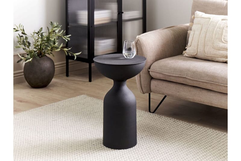 Dearra Sivupöytä 36 cm - Musta - Huonekalut - Pöytä & ruokailuryhmä - Apupöytä & sivupöytä - Tarjotinpöytä & pikkupöytä