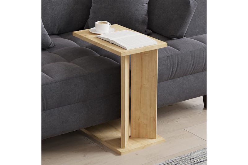 Deyra Sivupöytä 25 cm - Tammi - Huonekalut - Pöytä & ruokailuryhmä - Apupöytä & sivupöytä - Tarjotinpöytä & pikkupöytä
