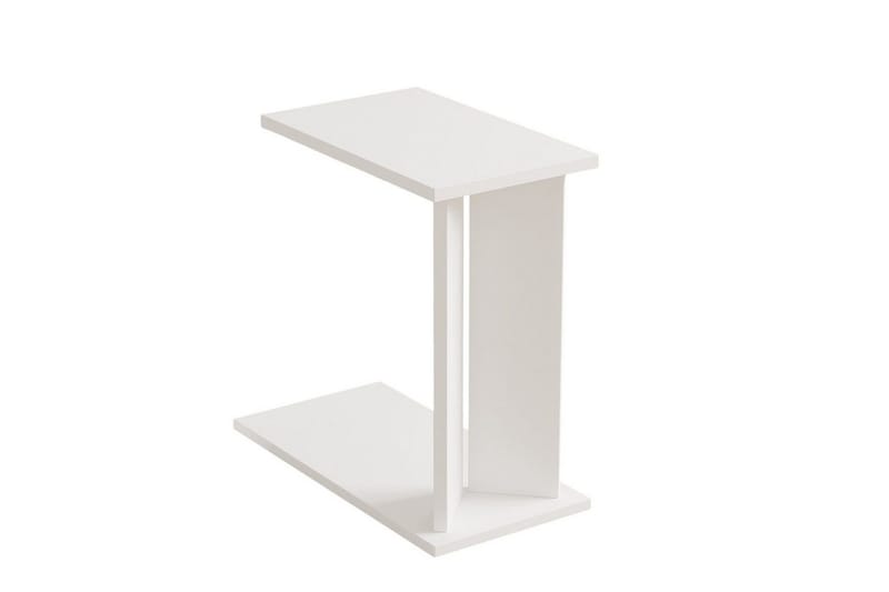 Deyra Sivupöytä 25 cm - Valkoinen - Huonekalut - Pöytä & ruokailuryhmä - Apupöytä & sivupöytä - Tarjotinpöytä & pikkupöytä