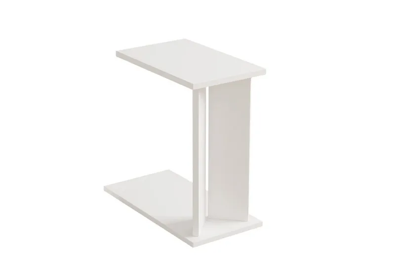 Deyra Sivupöytä 25 cm - Valkoinen - Huonekalut - Pöytä & ruokailuryhmä - Apupöytä & sivupöytä - Tarjotinpöytä & pikkupöytä