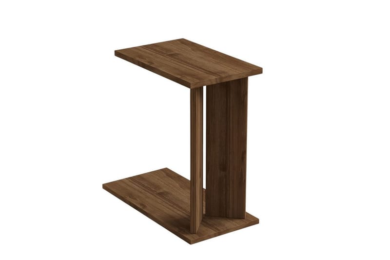 Deyra Sivupöytä 25 cm - Pähkinä - Huonekalut - Pöytä & ruokailuryhmä - Apupöytä & sivupöytä - Tarjotinpöytä & pikkupöytä