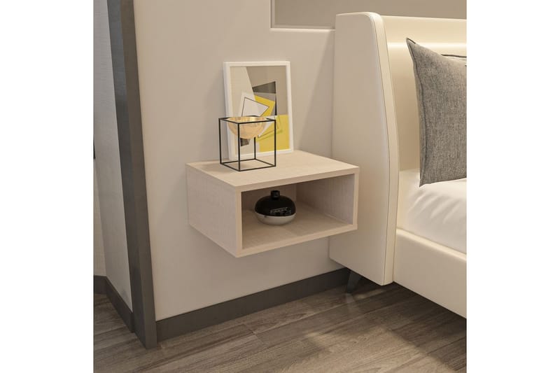 Dora Yöpöytä 45 cm - Beige - Huonekalut - Pöytä & ruokailuryhmä - Apupöytä & sivupöytä - Yöpöytä