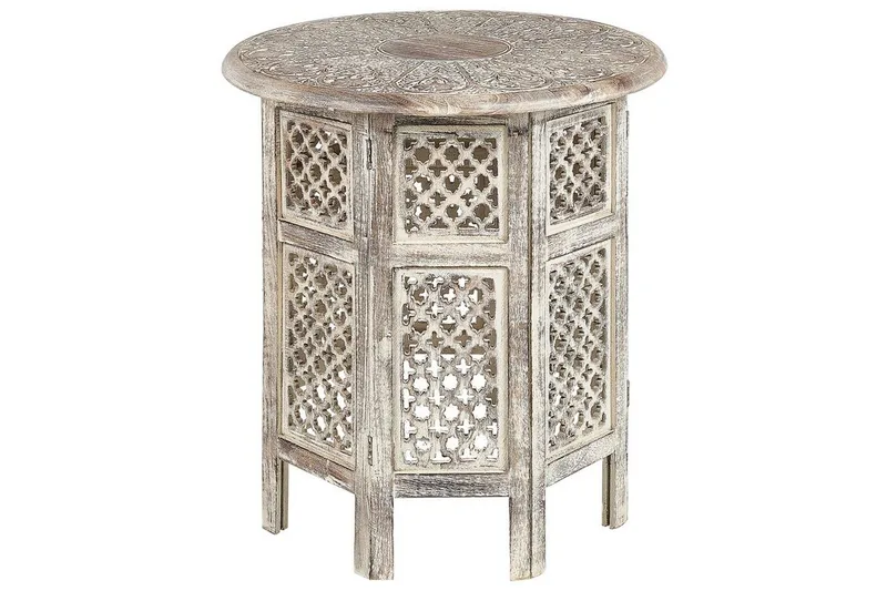 Dyanna Sivupöytä 53 cm, Vaalea puu