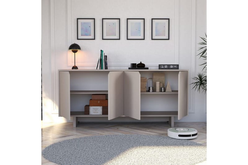 Edrion Konsolipöytä 180 cm - Beige - Huonekalut - Pöytä & ruokailuryhmä - Apupöytä & sivupöytä - Konsolipöytä