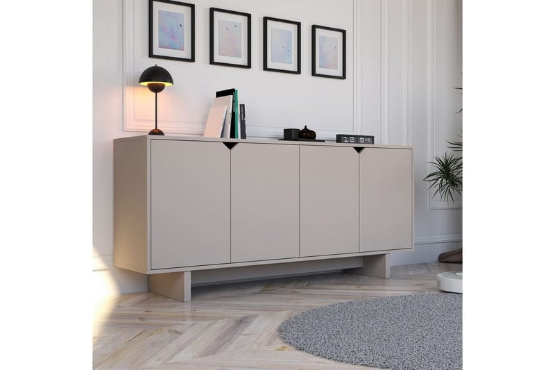 Edrion Konsolipöytä 180 cm - Beige - Huonekalut - Pöytä & ruokailuryhmä - Apupöytä & sivupöytä - Konsolipöytä