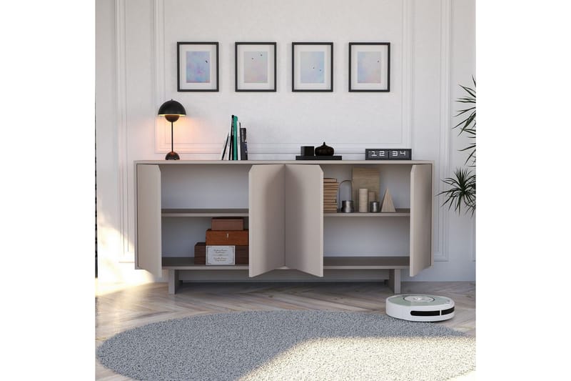 Edrion Konsolipöytä 180 cm - Beige - Huonekalut - Pöytä & ruokailuryhmä - Apupöytä & sivupöytä - Konsolipöytä