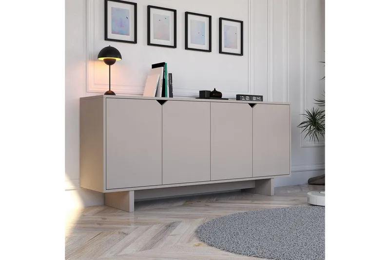 Edrion Konsolipöytä 180 cm - Beige - Huonekalut - Pöytä & ruokailuryhmä - Apupöytä & sivupöytä - Konsolipöytä