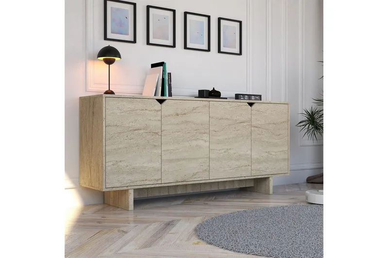 Edrion Konsolipöytä 180 cm - Luonnonväri - Huonekalut - Pöytä & ruokailuryhmä - Apupöytä & sivupöytä - Konsolipöytä