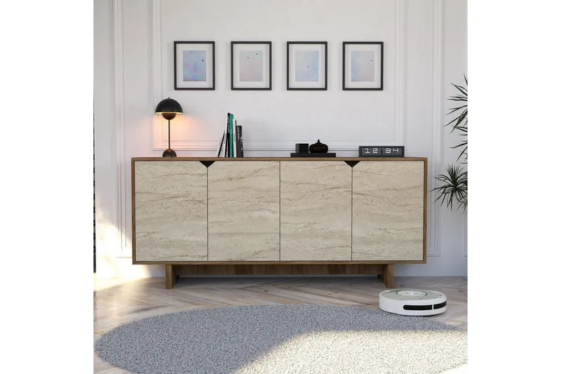 Edrion Konsolipöytä 180 cm - Luonnonväri - Huonekalut - Pöytä & ruokailuryhmä - Apupöytä & sivupöytä - Konsolipöytä