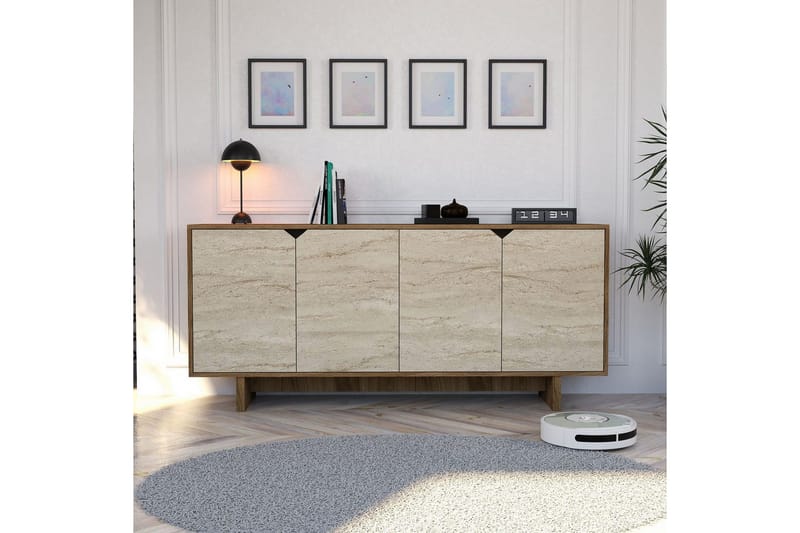 Edrion Konsolipöytä 180 cm - Luonnonväri - Huonekalut - Pöytä & ruokailuryhmä - Apupöytä & sivupöytä - Konsolipöytä