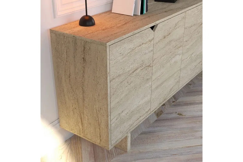 Edrion Konsolipöytä 180 cm - Luonnonväri - Huonekalut - Pöytä & ruokailuryhmä - Apupöytä & sivupöytä - Konsolipöytä