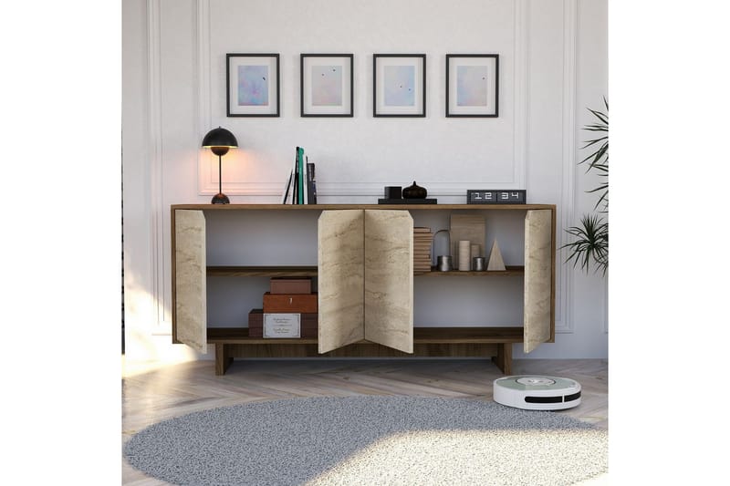 Edrion Konsolipöytä 180 cm - Luonnonväri - Huonekalut - Pöytä & ruokailuryhmä - Apupöytä & sivupöytä - Konsolipöytä