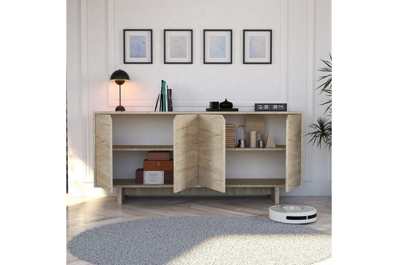 Edrion Konsolipöytä 180 cm - Luonnonväri - Huonekalut - Pöytä & ruokailuryhmä - Apupöytä & sivupöytä - Konsolipöytä