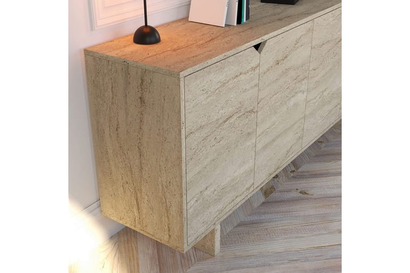 Edrion Konsolipöytä 180 cm - Luonnonväri - Huonekalut - Pöytä & ruokailuryhmä - Apupöytä & sivupöytä - Konsolipöytä