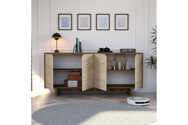 Edrion Konsolipöytä 180 cm - Luonnonväri - Huonekalut - Pöytä & ruokailuryhmä - Apupöytä & sivupöytä - Konsolipöytä