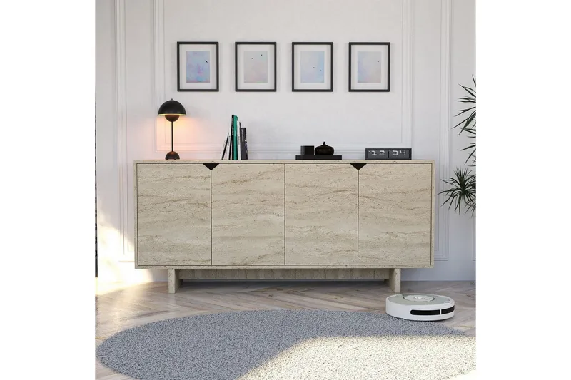 Edrion Konsolipöytä 180 cm - Luonnonväri - Huonekalut - Pöytä & ruokailuryhmä - Apupöytä & sivupöytä - Konsolipöytä