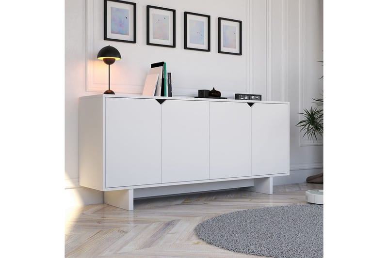 Edrion Konsolipöytä 180 cm - Valkoinen - Huonekalut - Pöytä & ruokailuryhmä - Apupöytä & sivupöytä - Konsolipöytä