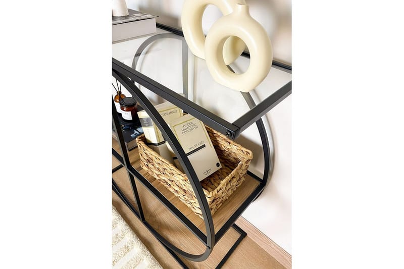 Ennuvolat Konsolipöytä 80 cm - Luonnollinen/Läpinäkyvä - Huonekalut - Pöytä & ruokailuryhmä - Apupöytä & sivupöytä - Konsolipöytä