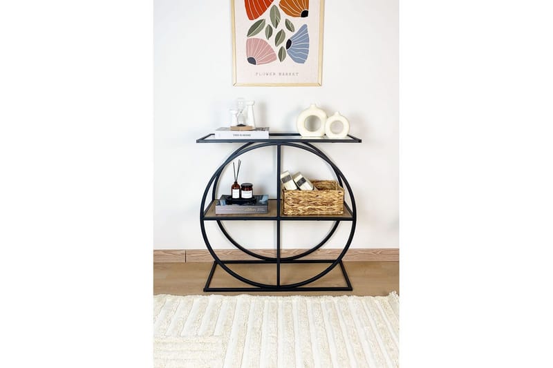 Ennuvolat Konsolipöytä 80 cm - Luonnollinen/Läpinäkyvä - Huonekalut - Pöytä & ruokailuryhmä - Apupöytä & sivupöytä - Konsolipöytä