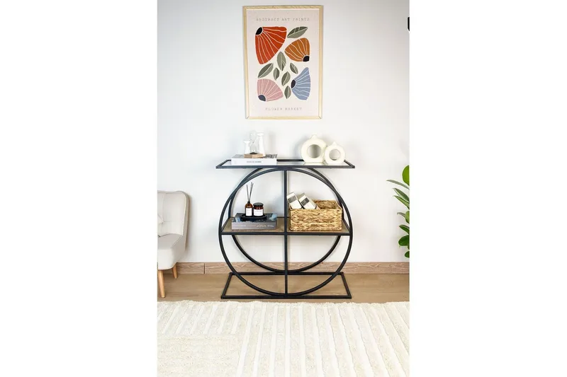 Ennuvolat Konsolipöytä 80 cm - Luonnollinen/Läpinäkyvä - Huonekalut - Pöytä & ruokailuryhmä - Apupöytä & sivupöytä - Konsolipöytä